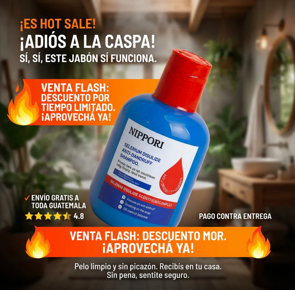 Champú de disulfuro de selenio NIPPORI®