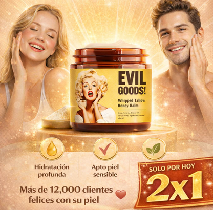 2x1 EVIL GOODS Balsamo sebo de res | El producto organico que revoluciona el SkinCare