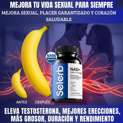 Capsulas SELERB® Complex NAD+ | Mejora erecciones , grosor y tu potencia sexual🍆